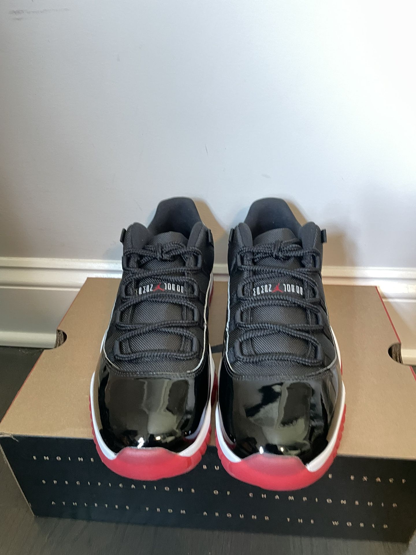 Size 10 - BRAND NEW Jordan 11 Low Bred