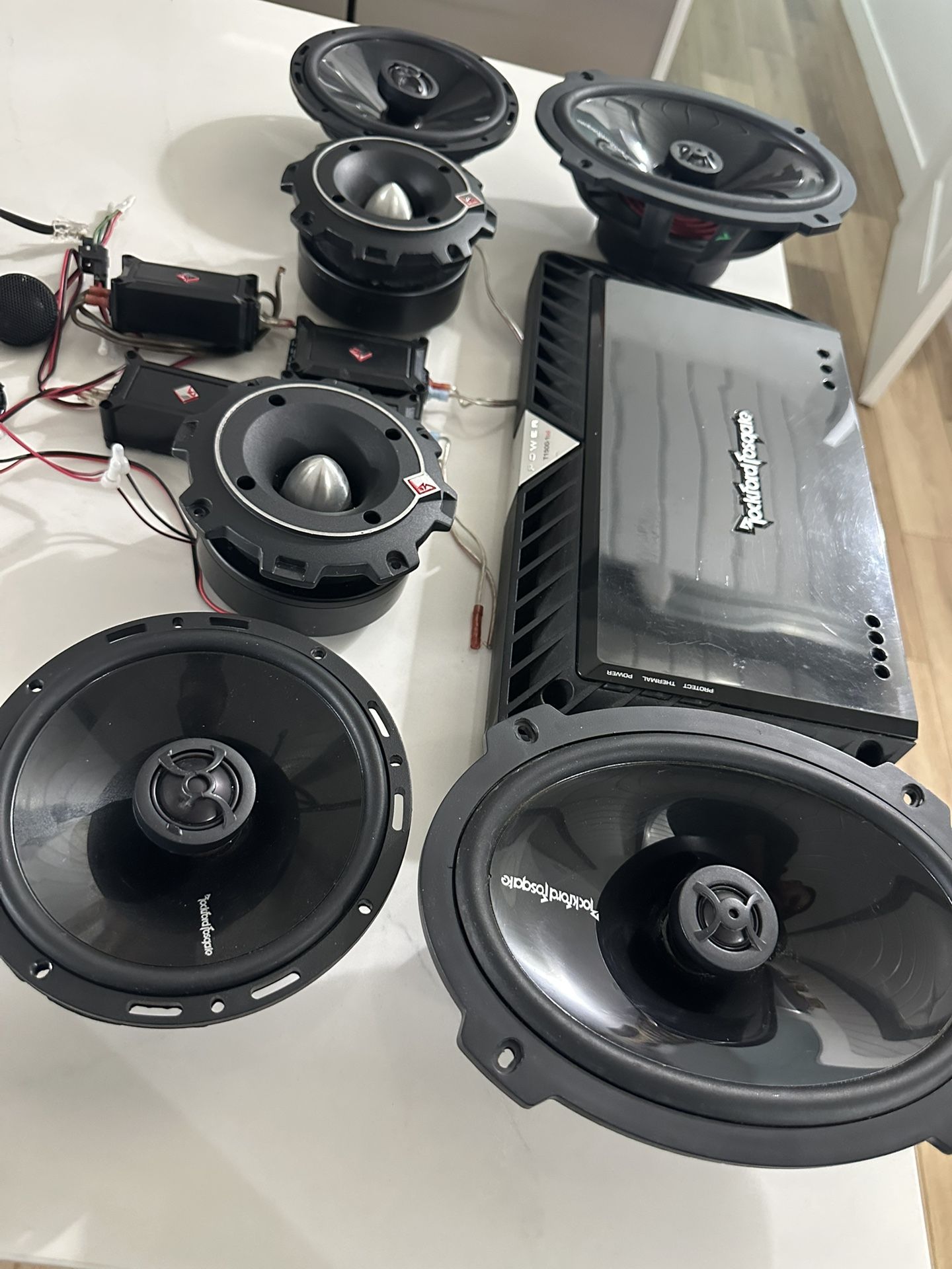 Rockford Fosgate Car Audio Set