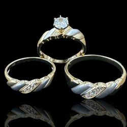 SET ANILLOS MATRIMONIO 