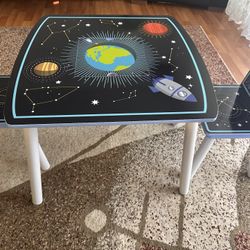 Delta Children Space Adventure Kids Table and 2 Chairs Set