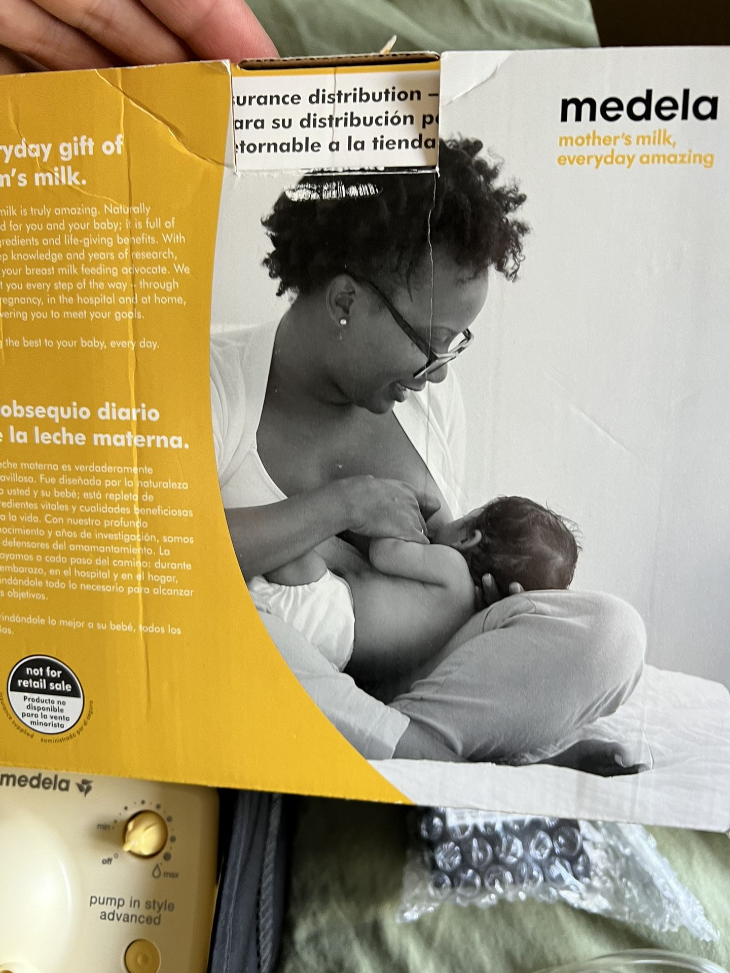 Medela Breast Pump Open Box