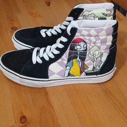 Vans Nightmare Before Christmas Edition Glow In The Dark Women's Size 9.5