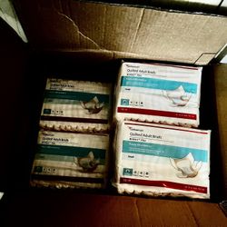  New Packs Of Adult Diapers (6) Packs For $60.00