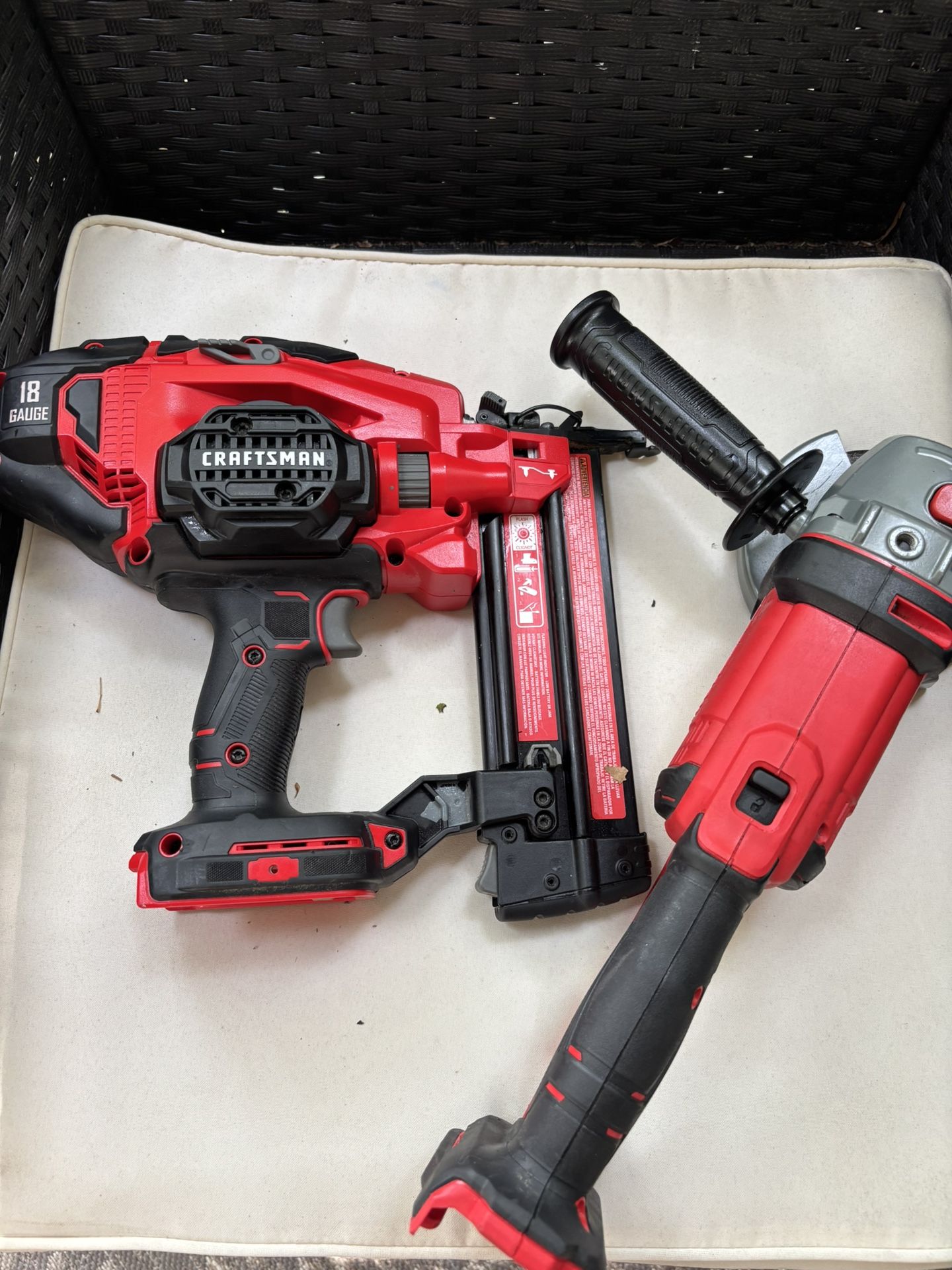 Craftsman Blower Nail Gun And Grinder