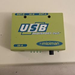 MIDIMan USB Midisport 2x2 MIDI Interface