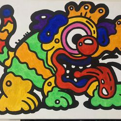 Clown Monster Painting