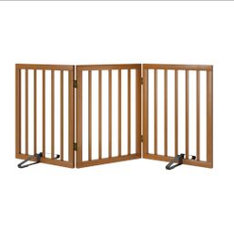 Brand New 3 Panel Pet Dog Gate 24"H by 55"W