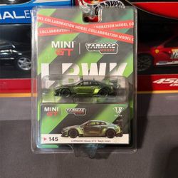Mini GT LB Works Nissan GT-R Magic Green #145 (Rare)