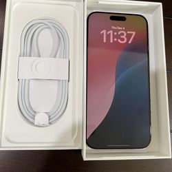 Brand New Unlocked iPhone 16 Pro Max 256 GB Black Titanium