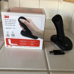 3M Wireless Ergonomic Optical Mouse