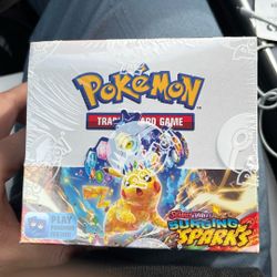 Surging Sparks Booster Box Scarlet & Violet Sealed