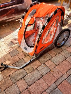 Bike Trailer for Toddlers & Kids.