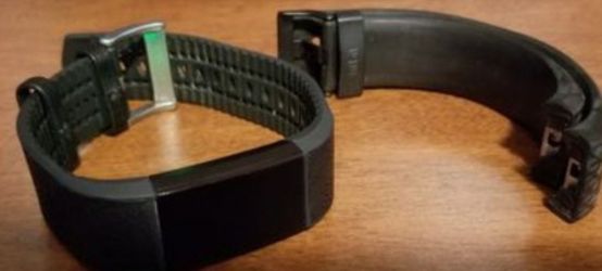 Fitbit Charge 2 with charger, box, extra charger.