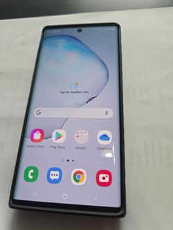 Samsung Galaxy Note 10 Onyx Black Excellent Condition