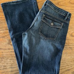 Women’s Banana Republic Blue Jeans Boot Cut Style Size 8