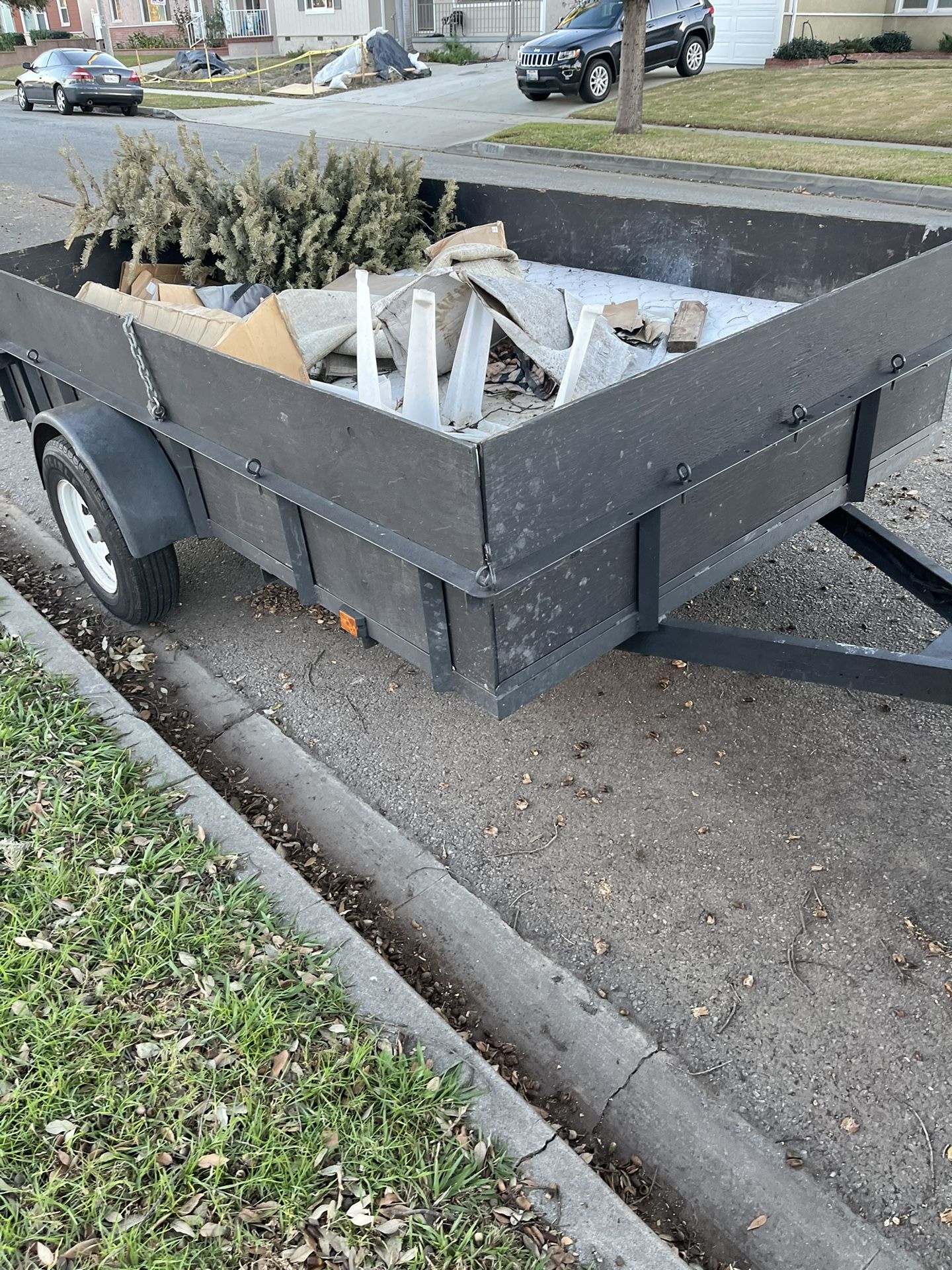 2003 Arizona Tex Motorcycle Trailer, Work Trailer, Pink Slip In Hand