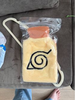 free naruto hot water bottle heating pad