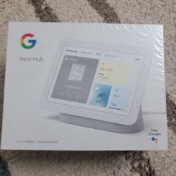 Google Assistant Nest Hub 7" Display 2nd Generation NEW IN SEALED BOX