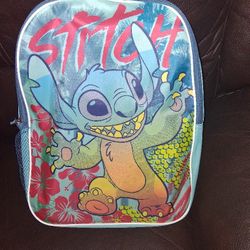Stitch Backpack With Lunch Box 