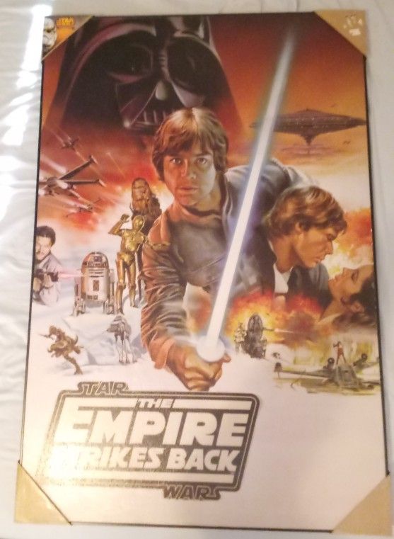 Star Wars Canvas Print - Empire Strikes Back 