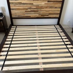 Ashley Furniture King Bed Frame & Slats