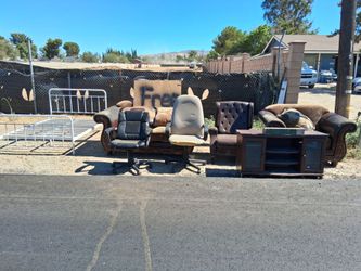 Free furniture out on the curb!