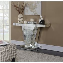 Console Table $489. All mirror beautiful table. Brand new