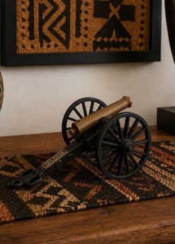 Vintage Miniature Brass Cannon – Pea Ridge National Military Park Collectible