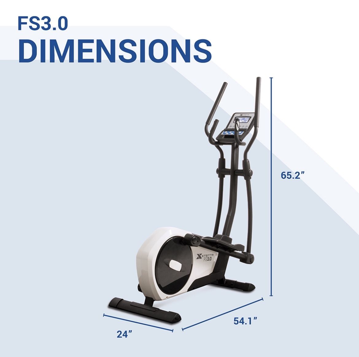 XTERRA Fitness FS3.0 Elliptical Machine Trainer