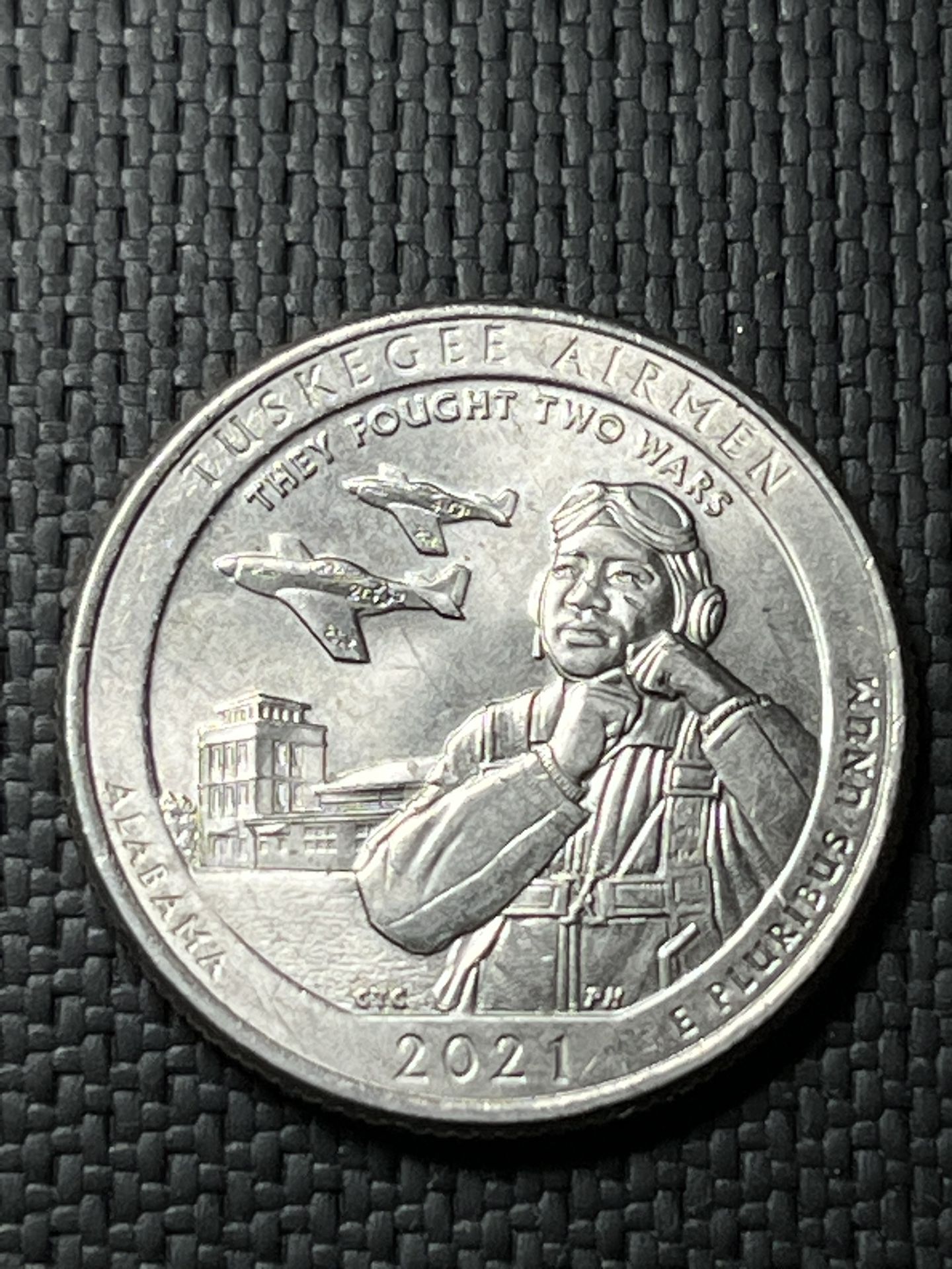 2021 P Tuskegee Airmen Quarter Coin
