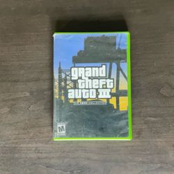 Grandtheft auto three Xbox collection