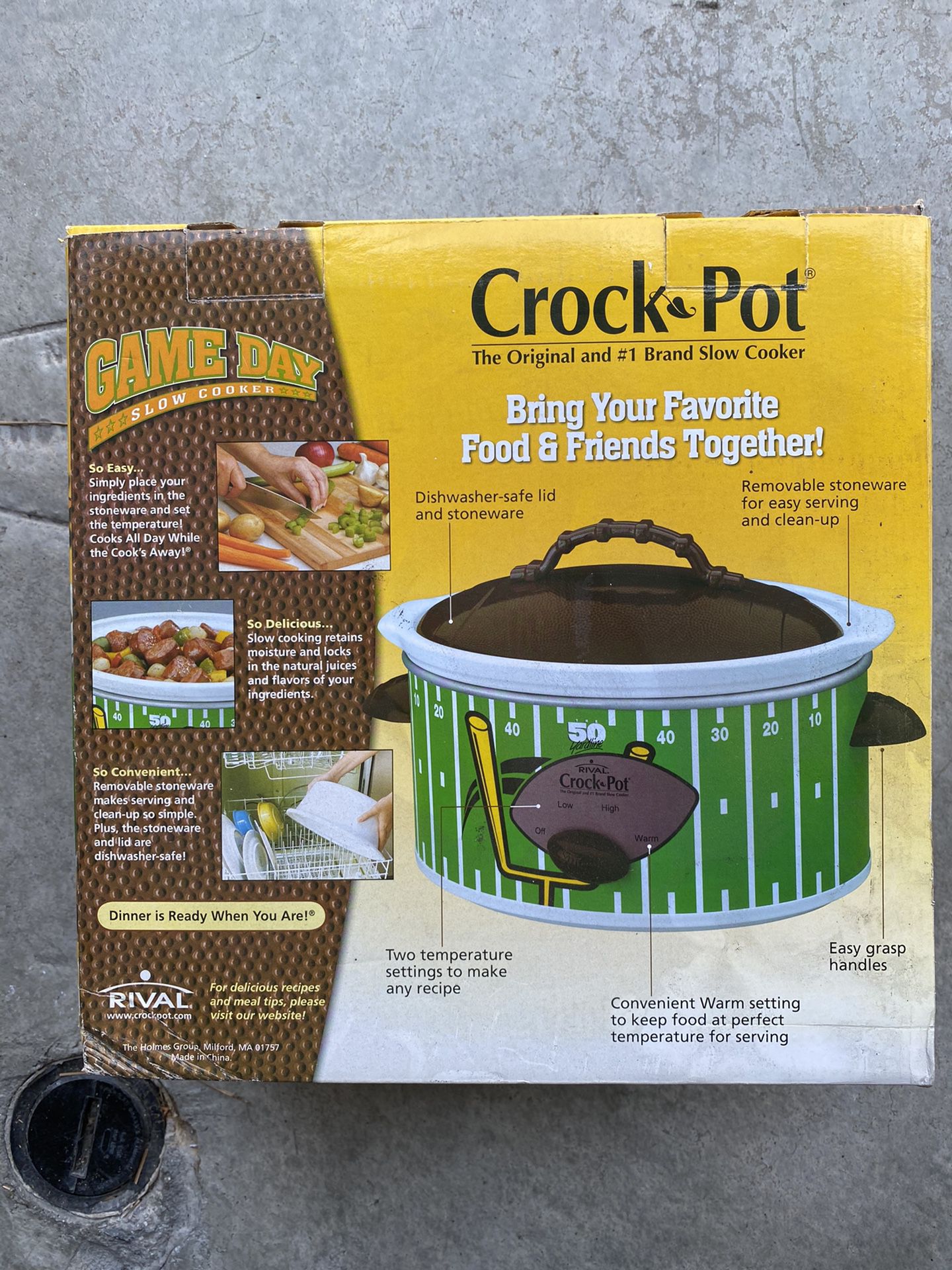 Brand new 3 quart Crock Pot slow cooker