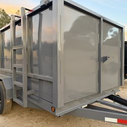 New 8x4x12 Hydraulic Utility Dump Trailer 🔥
