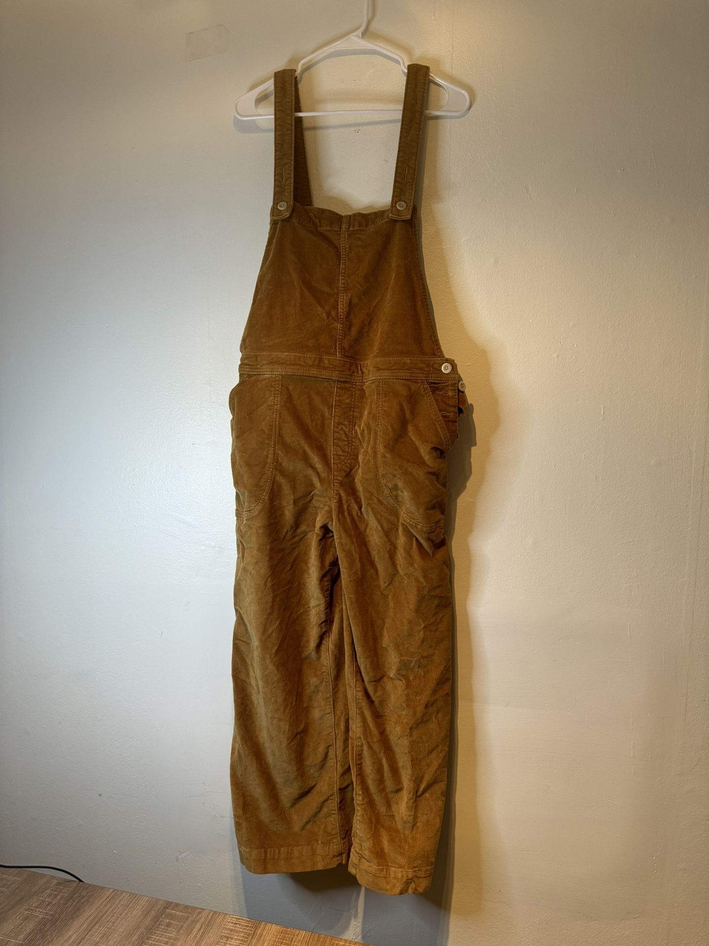 Patagonia Women's Stand Up Cropped Corduroy Overalls Size 12