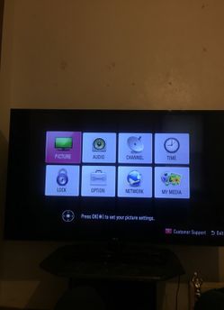 55in lg flat screen tv