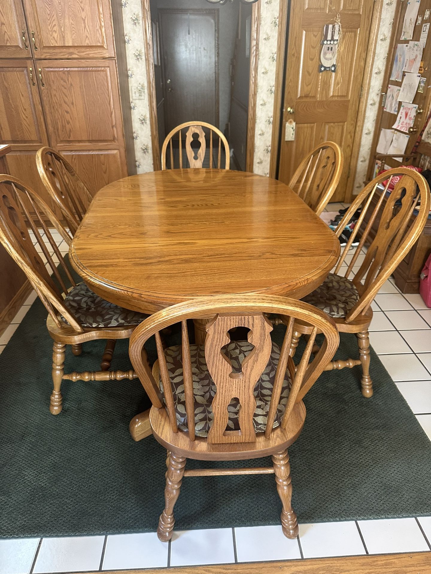Cochrane Solid Oak Two Pedestal Dining Table