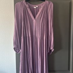 Purple Long Dress 