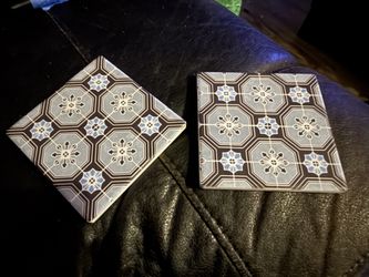 Farmhouse Ceramic Coaster Set (new)