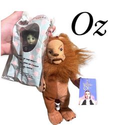Wizard Of Oz Cowardly Lion Bean Bag Doll 1998 Warner Brothers 9.5 Inch With Tags ///  McDonalds Wizard of Oz SEALED Wicked Witch Of West Doll 2007 