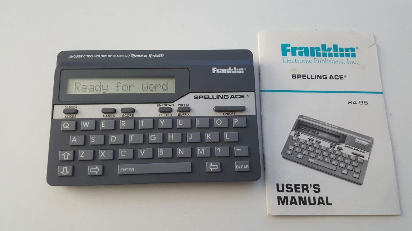 Franklin Spelling Ace