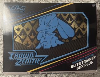 Crown Zenith Etb Pokémon Center