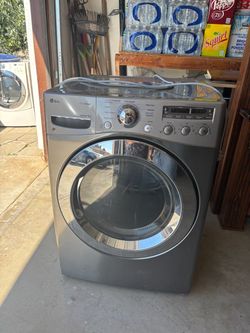 LG TrueSteam Front Load Dryer