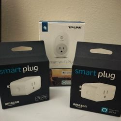 Smart Plugs Bundle – Amazon Alexa & TP-Link Wi-Fi Plugs (New in Box)