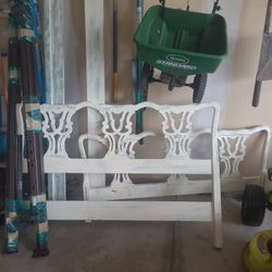 Restored Queen bed frame and rails