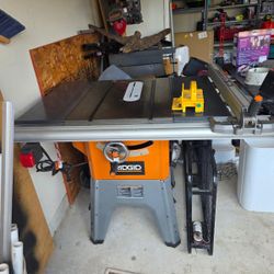 REGID 13 Amp 10 in. Professional Cast Iron Table Saw