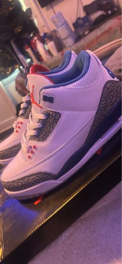 Jordans 3 “True Blue”