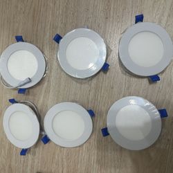 Recessed 4 Inch LED Lighting -6 Pack 