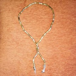 Gold Tone chain & bracelet (Adjustable)