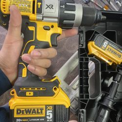 HAMMER DRILL, TOOLS POWER DEWALT TWO BATTERIES CHARGER