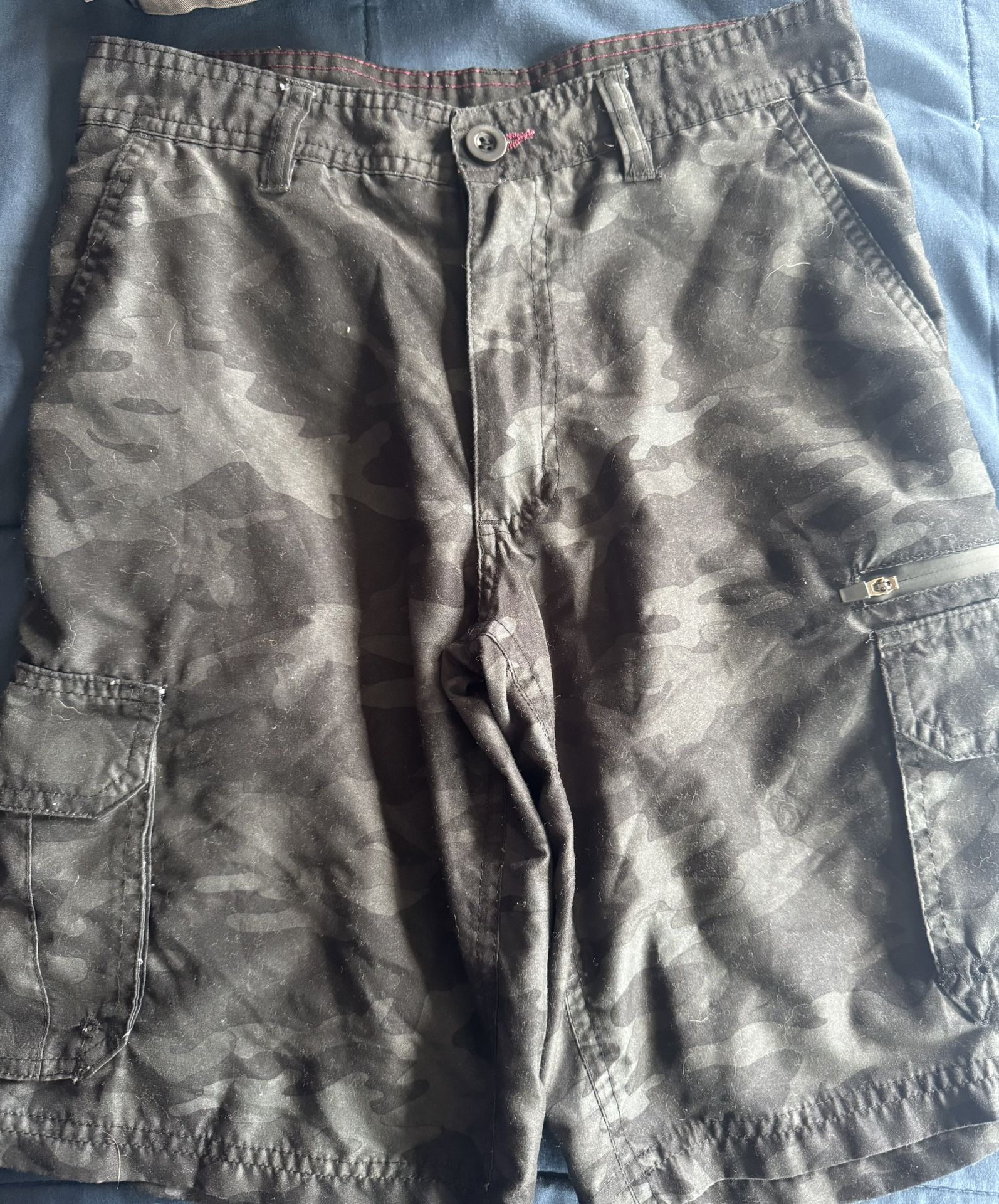 Burnside Kids Camo Cargo Shorts